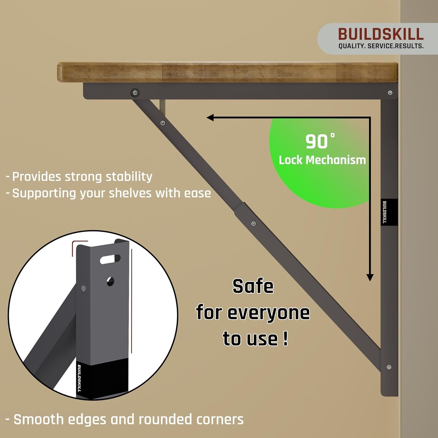 Folding table bracket
